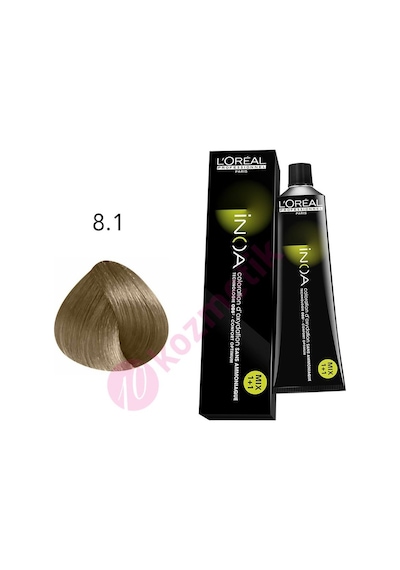 İnoa Amonyaksız Saç Boyası No: 8.1 60ml.