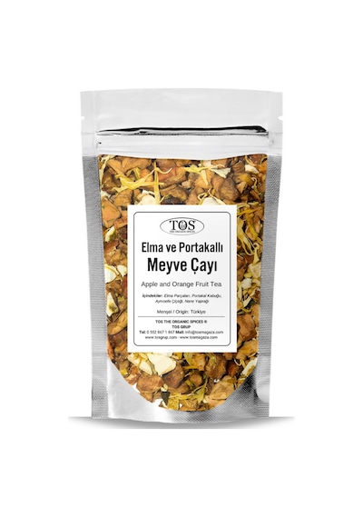 Tos The Organic Spices Elma ve Portakallı Meyve Çayı 250 G
