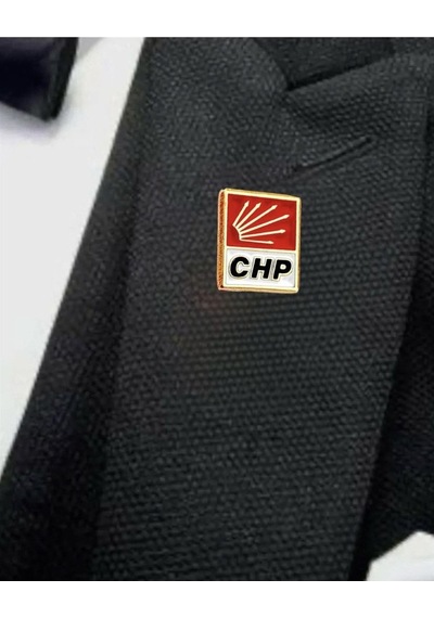 Chp ''cumhuriyet Halk Partisi'' Yaka Rozeti
