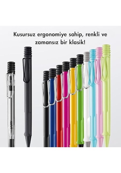 Lamy Safari Tukenmez Kalem Metal Klips Scarlet Diğer