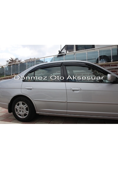 Honda Civic Mügen Cam Rüzgarlığı 2001-2006 Arası 4 Lü Ithal N11.35221