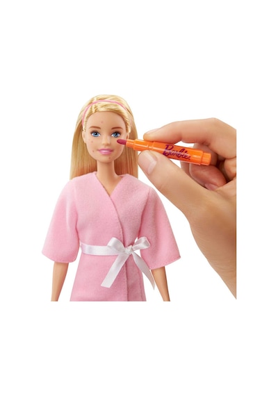 Barbie Yüz Bakımı Yapıyor Oyun Seti    Gjr84