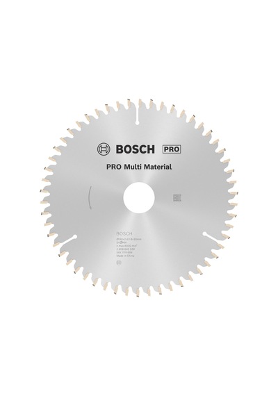 Professional Accessories - Standard For Serisi Çoklu Malzeme İçin Daire Testere Bıçağı 190 30 Mm 54 Diş