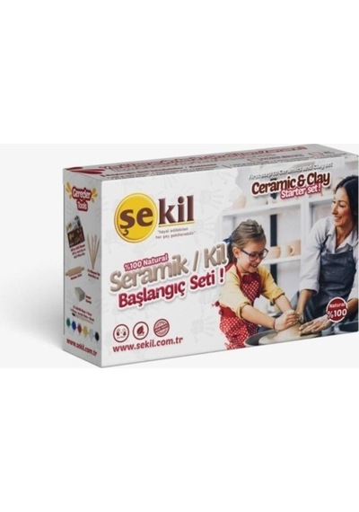 Şekil Seramik Kil Başlangıç Seti