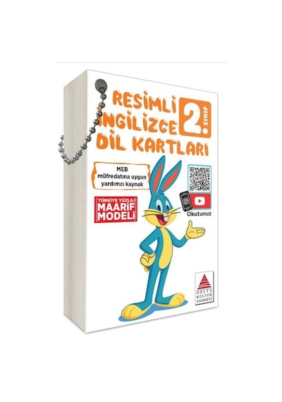 2. Sınıf Resimli İngilizce Dil Kartları - Rjcı-729905