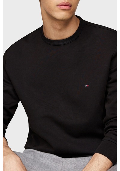 Tommy Hilfiger Erkek Sweat Mw0mw37241 Bds Siyah Siyah