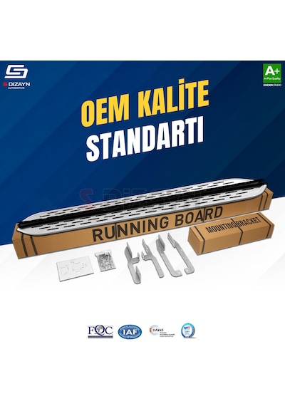 S-dizayn Byd Atto 3 Oem Still Pro V1 Aluminyum Yan Basamak 183 Cm 2022 Üzeri