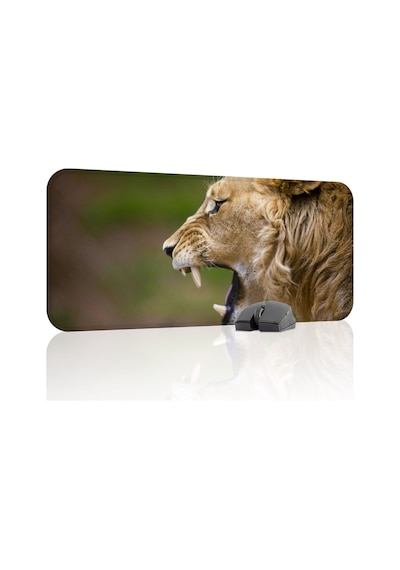 Aslan Kaymaz Dikişli Kauçuk Oyuncu Mousepad V1 - 70x30 Xl Gaming Mouse Pad Fare Altlığı
