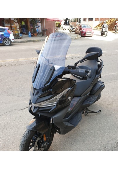 Motocam Voge Sr4 Ön Cam 2022-2026 Model 78cm Füme Renkli 4mm Uzun