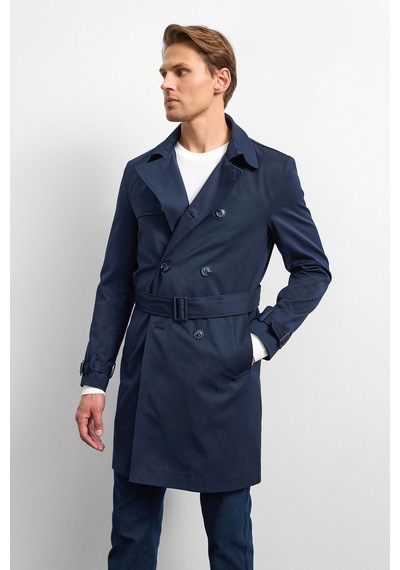 Backandbond Lacivert Casual Trençkot Çok Renkli