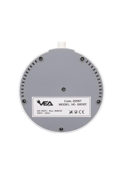 Vea 2'li Telefon Standlı 1 Adet Usb 1 Adet Type-c Girişli 3680 Watt 16 Amper 1.5 Metre Kablolu Anahtarlı Çoklu Priz Golyat Fiş Priz