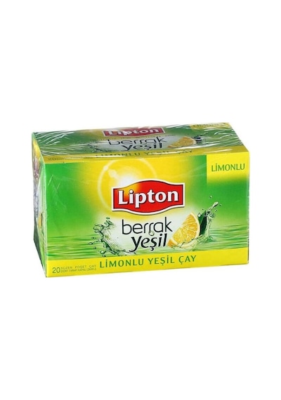 Lipton Limonlu Yeşil Çay Süzen Poşet 20 x 1.5 G