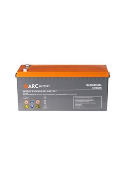 Arc Battery 12v 200ah Jel Akü Solar Güneş Enerjisi Karavan Ups 2026 Üretim