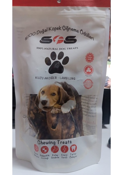 Sfs Kuzu Akciğer Köpek Ödül Maması 100 G