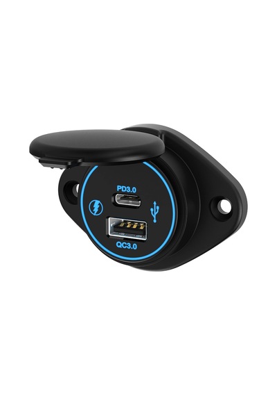 Mellifera Bir Usb Type-a Ve Bir Usb Type-c Şarj Cihazı