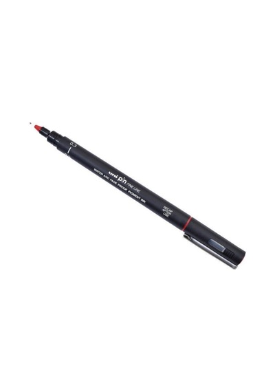 Pin 0.3 Teknik Çizim Kalemi Kırmızı Diğer