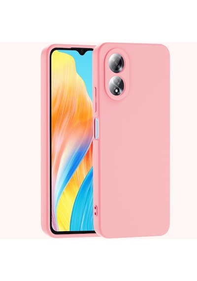 Oppo A60 Kılıf Yumuşak Silikon Kamera Korumalı Lansman Pazarplus Lila