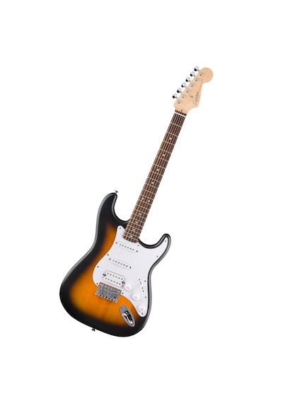 Squier Debut Stratocaster Hss Sabit Köprü Laurel Klavye 2 Ton Sun