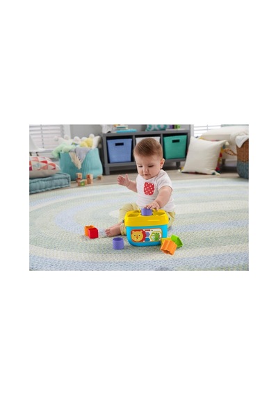 Fisher-price Renkli Bloklar İle Sıralama Oyuncağı - Aslan Ve Timsah Temalı, Dayanıklı Ve Taşıması Kolay