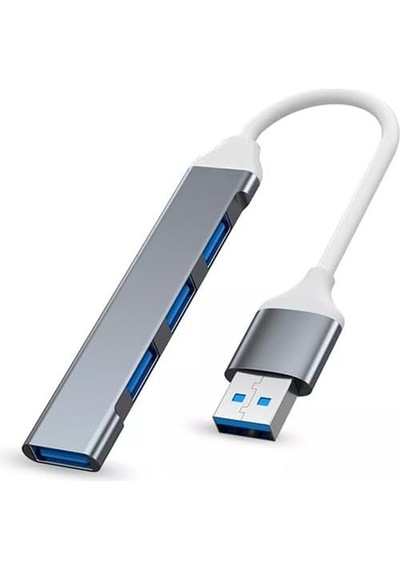 Usb 3.0 4 Port 3.0 Slim Usb Çoğaltıcı 4 Port İle Uyumlu Çoklayıcı