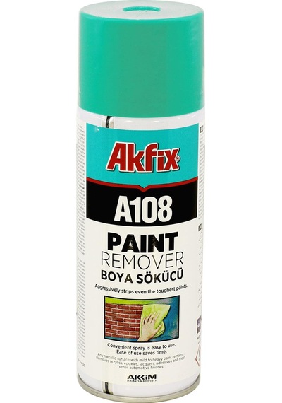 Akfix A108 Boya Sökücü Temizleyici Sprey 400 Ml N11.1605