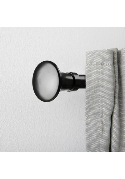 Ikea Paddfot Korniş Ucu 60 Mm Siyah