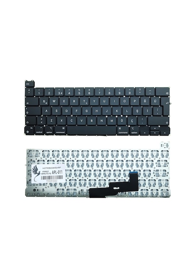 Apple Uyumlu MacBook Pro M1 13" A2338 Emc 8162 Notebook Klavye -büyük Enter Tr-