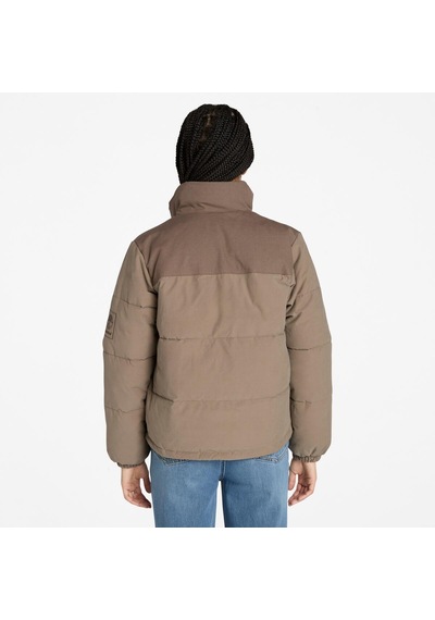 Timberland Welch Mountain Synthetic İnsulated Puffe Kadın Mont-33864 Kahverengi