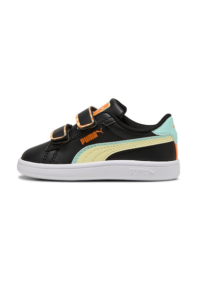 Puma Smash 3.0 Playdate Bebek Ayakkabısı 402828 02 Siyah