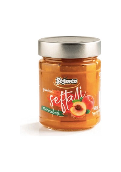 Seğmen Şeftali Marmelatı Kavanoz 370 G