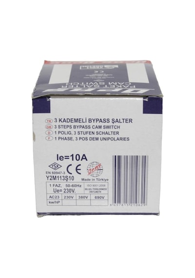 OPAŞ 1X10A 3 Kademeli Bypass Pako Şalteri