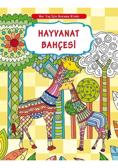 Hayvanat Bahçesi-Her Yaş İçin Boyama Kitabı- Yumurcak Yayınları