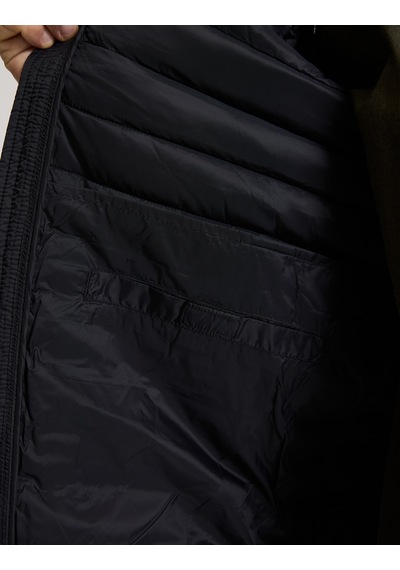 Pierre Cardin Erkek Siyah Mont Yelek 50325298-vr046