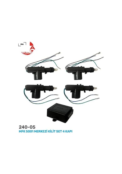 Mfk-5001 Merkezi Kilit Set 4 Kapı Ema
