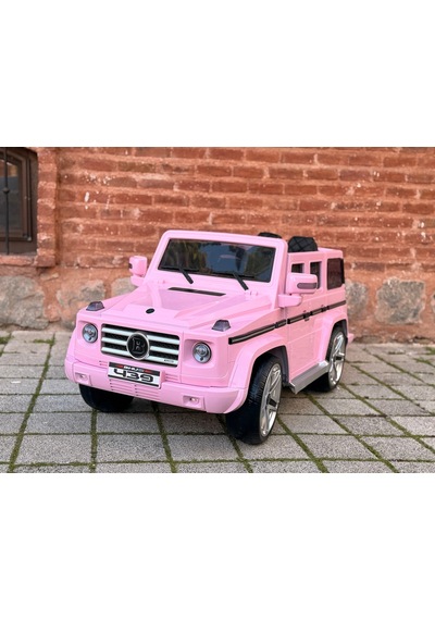 Mercedes Brabus İsmeözel Plaka Akülü Araba 1-6 Yaş Kumandalı Pembe