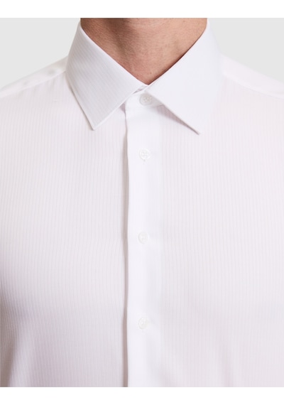 Pierre Cardin Erkek Beyaz Gömlek Desenli 50321023-vr013