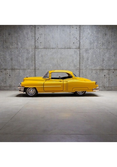 1953 Cadillac Serıes 62 Coupe Diecast Sarı Çek Bırak Model Araba Diğer