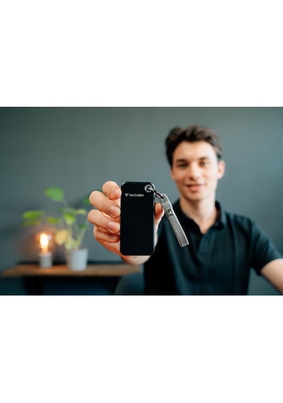Verbatim Pocket Ssd Usb 3.2 Gen 2 512gb Black/grey