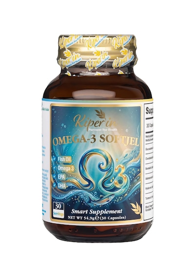 Omega 3 Balık Yağı Softgel Kapsül Yüksek Epa Dha Konsantre Formül 1044,4 Mg Omega 3: 527,8 Mg Epa Ve 368,2 Mg