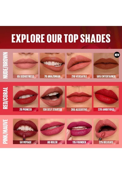 New York Super Stay Matte Ink Likit Mat Ruj - 500 Insider Belirtilmemiş