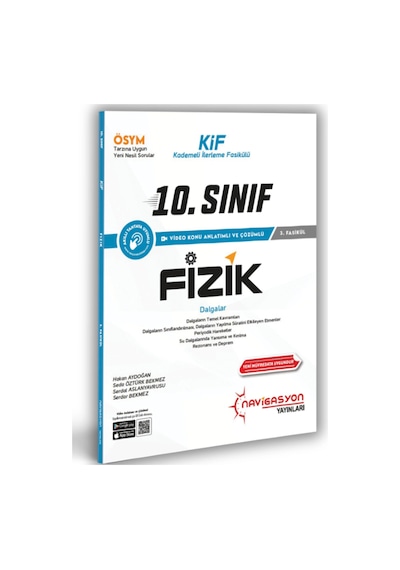 10. Sınıf Fizik Kademeli İlerleme Fasikül Seti Meb Müfredatına Uygun-ösym Ayarında