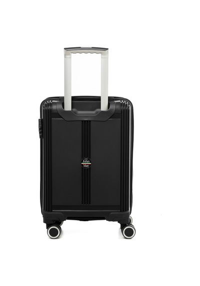 Unisex Jmy8101.10 John May Pp Silikon Valiz Küçük Boy 57x35x25cm Siyah Siyah