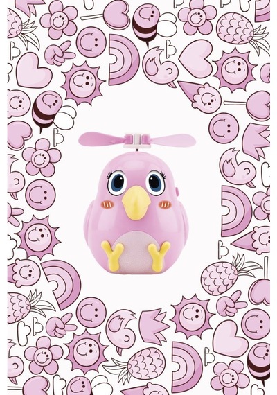Torima F-31 Pembe El Tipi Mini Fan Vantilatör Sevimli Kuş Figürlü Taşınabilir Mini Fan