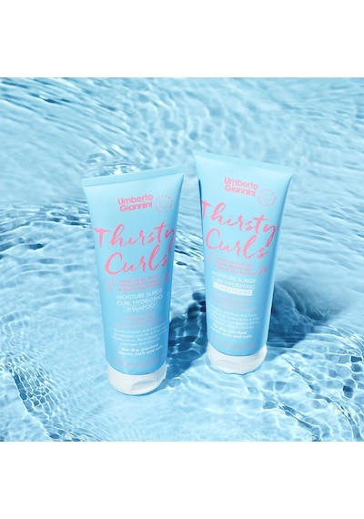 Umberto Giannini Thirsty Curls Nemsiz Kıvırcık Saçlar İçin Hyaluronic Acid İçerikli Nemlendirici Saç Kremi 250 ML