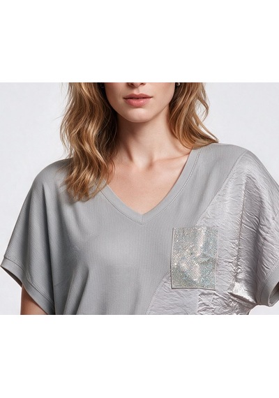 Daido Daıdo Kadın T-shirt 20y331900230 Gri
