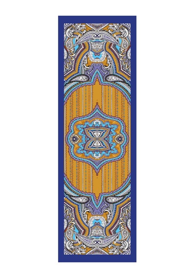 Arancia Lacivert 70x200 Floş Etol Sarı-mavi Sarı-mavi