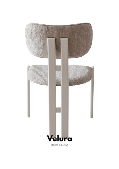 Flora Yemek Masası + 2 Sandalye Beyaz