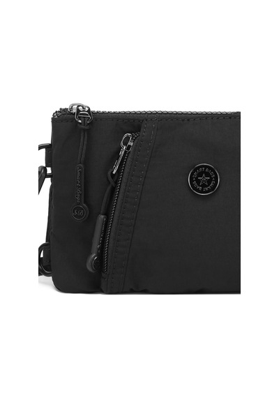 Smart Bags Mikro Poly Kumaş Uzun Askılı Kadın Cüzdanı 3343 Siyah