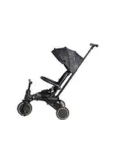 Merkür Bebe 9in1 Hawk Çift Yönlü Katlanabilir Yatabilir Ayak Destekli Üç Tekerlekli Bebek Ve Çocuk Bisikleti Seti Premium Gold Siyah - Sarı