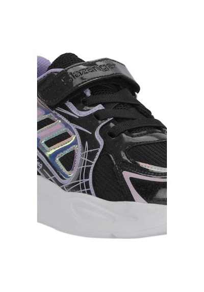 Slazenger Kelsy Kız Çocuk Siyah / Mor Günlük Spor Ayakkabısı Siyah / Mor